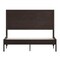 Flash Furniture DK Brown Queen Wooden Platform Bed with Headboard MG-09004QB-Q-DKBRN-GG - alternate 6